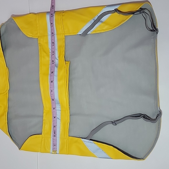 Eddie Bauer Pet Rain Coat Fully Lined with Jersey Durable Waterproof/ M. - Picture 9 of 12